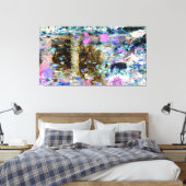 Wachten op Ophelia Canvas Afdruk (Insitu (Slaapkamer))