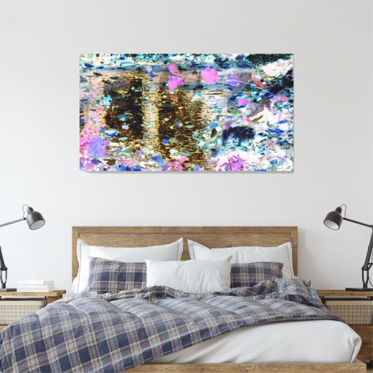 Wachten op Ophelia Canvas Afdruk (Insitu (Slaapkamer))