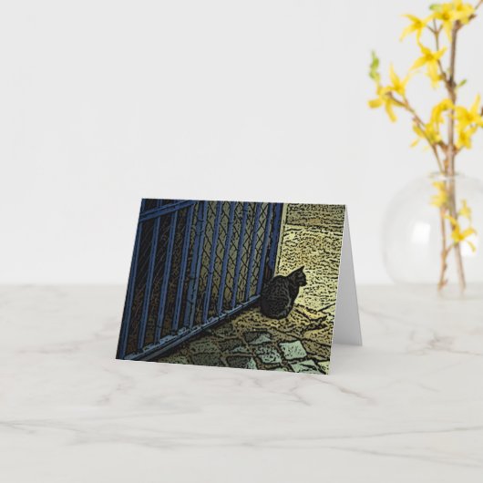 Wachten op Pablo Kaart (Gele Bloem)