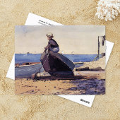 Wachten op pap Winslow Homer Briefkaart