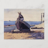 Wachten op pap Winslow Homer Briefkaart (Voorkant)