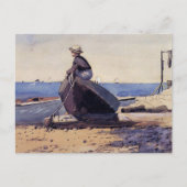 Wachten op pap Winslow Homer Briefkaart (Voorkant)