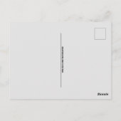 WACHTEN OP PERFECT MAN SKELETON FUNNY BRIEFKAARTEN (Achterkant)