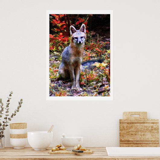 WACHTEN OP SANDRA POSTER (Keuken)