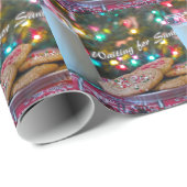 Wachten op Santa Cadeaupapier (Rol Hoek)