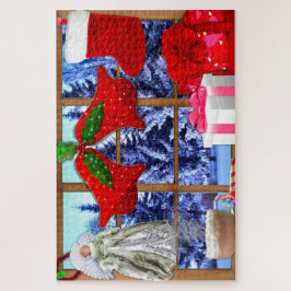 Wachten op Santa Claus 1.014 artikelen Legpuzzel