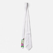 WACHTEN OP SANTA CLAUSE stropdas (Achterkant)