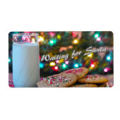 Wachten op Santa Etiket (Voorkant)
