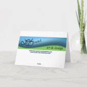 Wachten op Santa Feestdagen Kaart (Achterkant)