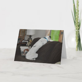 Wachten op Santa Feestdagen Kaart