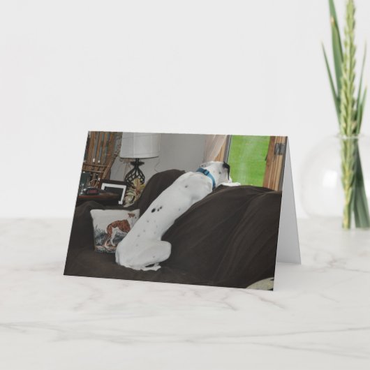 Wachten op Santa Feestdagen Kaart (Voorkant)