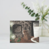 Wachten op Santa Feestdagenkaart (Staand voorkant)