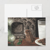 Wachten op Santa Feestdagenkaart (Voorkant / Achterkant)