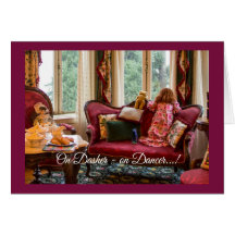 Wachten op Santa Holiday Card