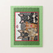 Wachten op Santa Legpuzzel (Verticaal)