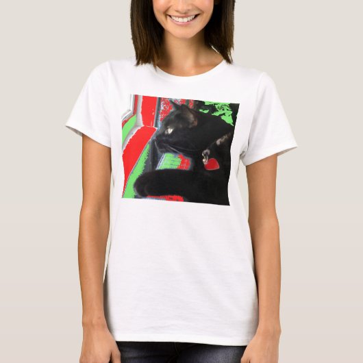 Wachten op Santa T-shirt (Voorkant)