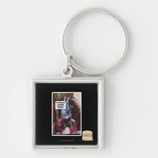 Wachten op smokkels sleutelhanger (Voorkant)