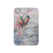 Wachten op Supper Kingfisher Bird Badmat (Voorkant Verticaal)