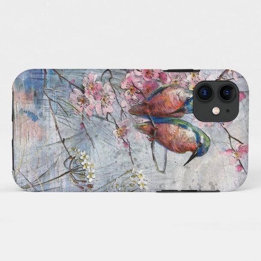 Wachten op Supper Kingfisher Bird Case-Mate iPhone Case (Achterkant (horizontaal))