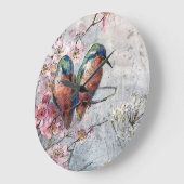 Wachten op Supper Kingfisher Bird Grote Klok (Hoek)