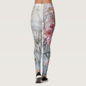Wachten op Supper Kingfisher Bird Leggings (Achterkant)