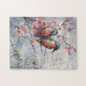 Wachten op Supper Kingfisher Bird Legpuzzel (Horizontaal)