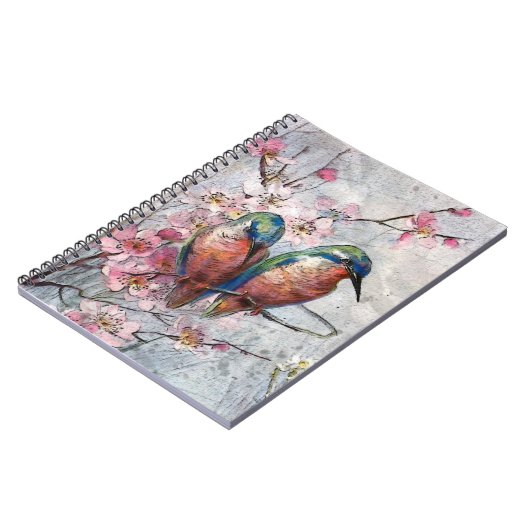 Wachten op Supper Kingfisher Bird Notitieboek (Linkerzijde)