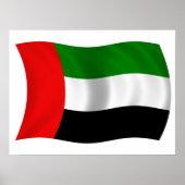 Wachten op UAE-vlag Poster (Voorkant)