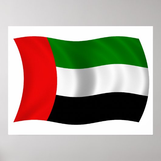Wachten op UAE-vlag Poster (Voorkant)