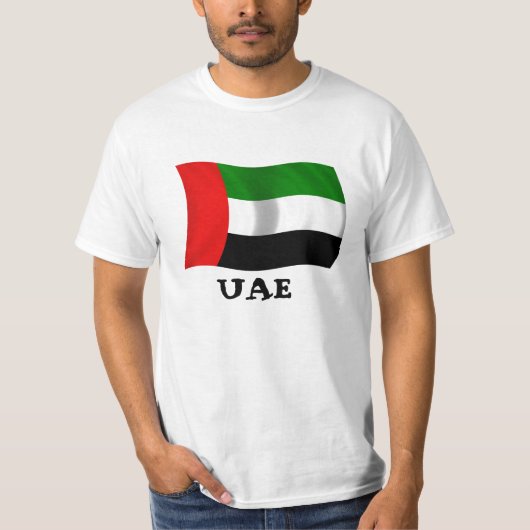 Wachten op UAE-vlag T-shirt (Voorkant)