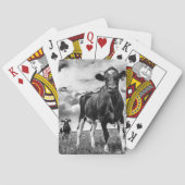 Wachten op uiteinde uiteinde pokerkaarten (Achterkant)