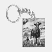 Wachten op uiteinde uiteinde sleutelhanger (Voorkant Links)