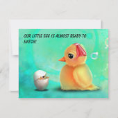 Wachten op uitnodiging van Baby shower (Voorkant)