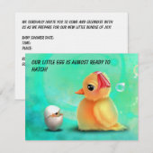 Wachten op uitnodiging van Baby shower (Voorkant / Achterkant)