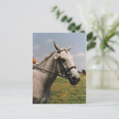 Wachten op uitvoering - Gepersonaliseerd Briefkaart (Staand voorkant)