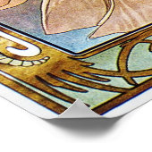 Wachten op vrouw poster (Hoek)