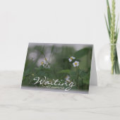 Wachten op wilde aardbeien CC0479-Wenskaart Kaart (Voorkant)