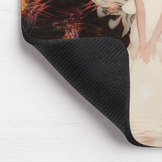 Wachten op Wings Mousepad Muismat (Hoek)