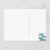 Wachten op zijn telefoontje... briefkaart (Achterkant)