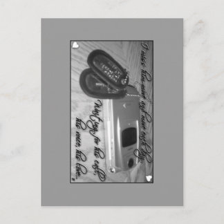 Wachten op zijn telefoontje... briefkaart