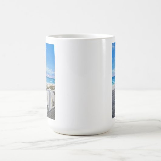 "Wachten" schilderen Mok (Center)