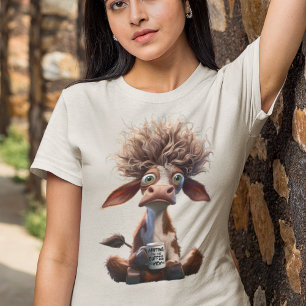 Wachten tot de koffie begint Tri-Blend shirt