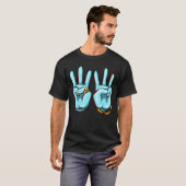 WACHTEN WAT T-SHIRT (Voorkant volledig)