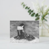 Wachtend Briefkaart (Staand voorkant)