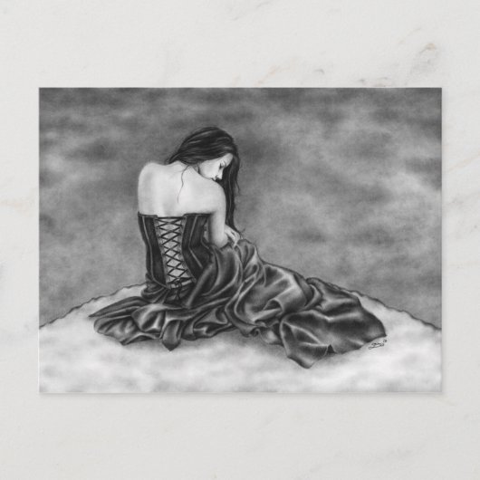 Wachtend Briefkaart (Voorkant)