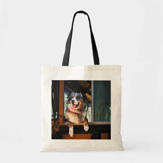 Wachtend op de kinderen tote bag (Voorkant)