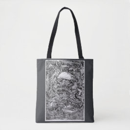 Wachtend op het einde Tote Bag