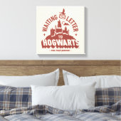 Wachtend op mijn brief naar HOGWARTS™ Canvas Afdruk (Insitu (Slaapkamer))