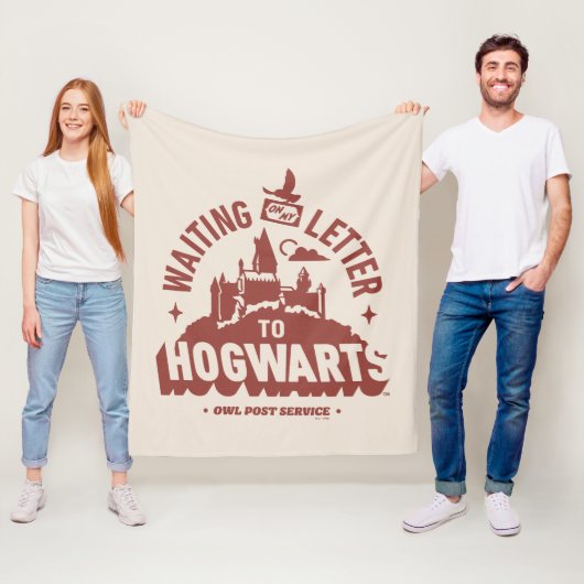 Wachtend op mijn brief naar HOGWARTS™ Fleece Deken (In situ)