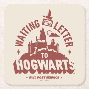 Wachtend op mijn brief naar HOGWARTS™ Kartonnen Onderzetters